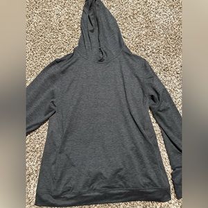 Men's Gray Performance Hoodie